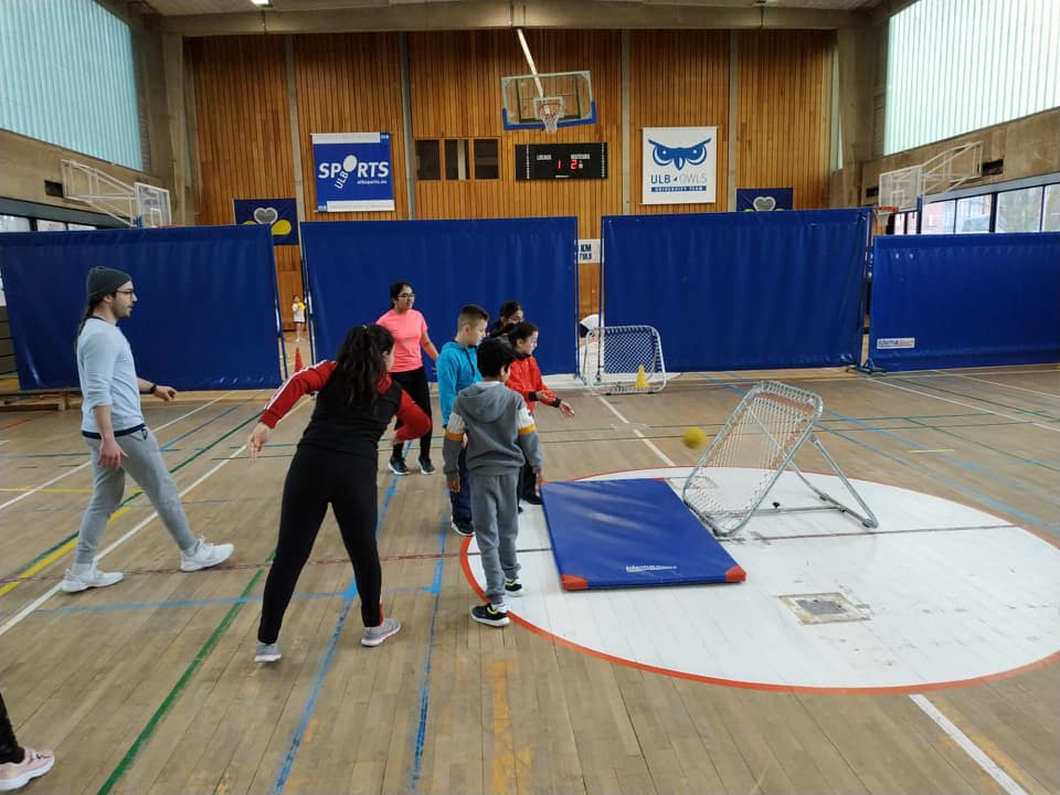 Journée sportive à l’ULB pour les P5