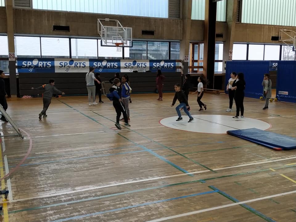 Journée sportive à l’ULB pour les P5