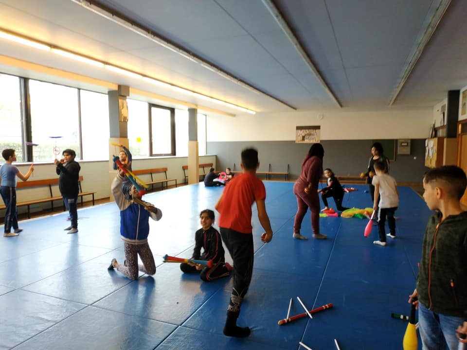 Journée sportive à l’ULB pour les P5