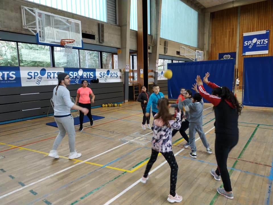 Journée sportive à l’ULB pour les P5