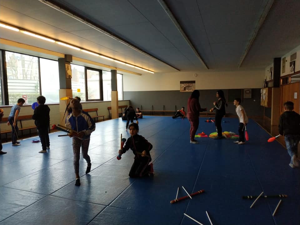 Journée sportive à l’ULB pour les P5