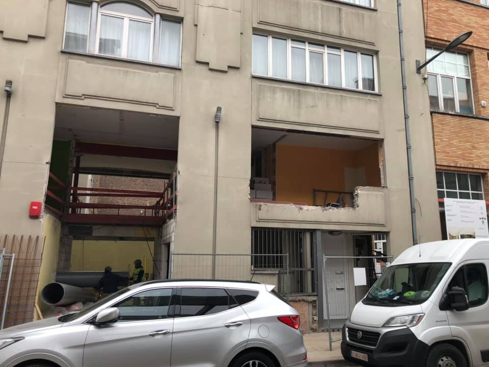 Les travaux avancent bien à côté de l’école