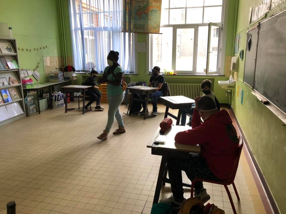 Les P6 de retour à l’école