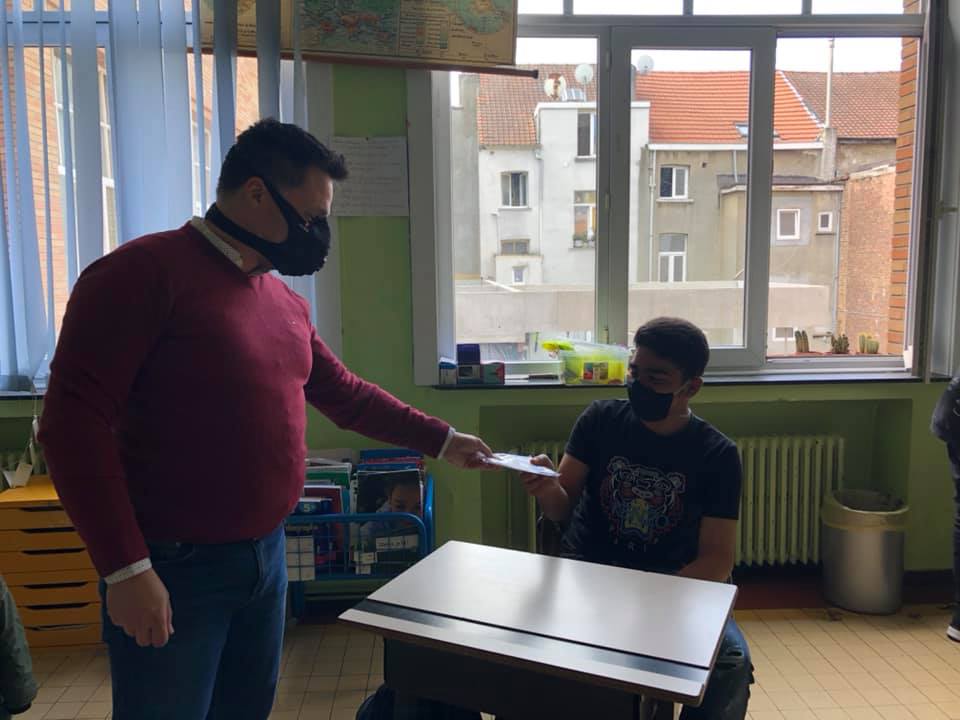 Les P6 de retour à l’école