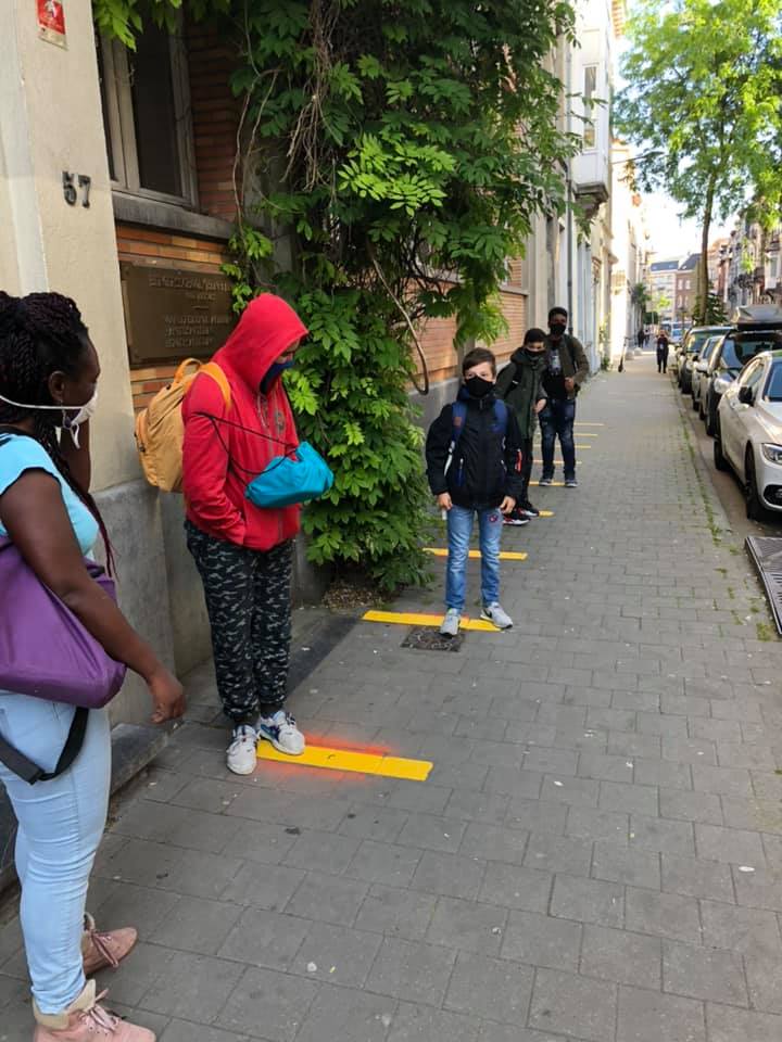 Les P6 de retour à l’école