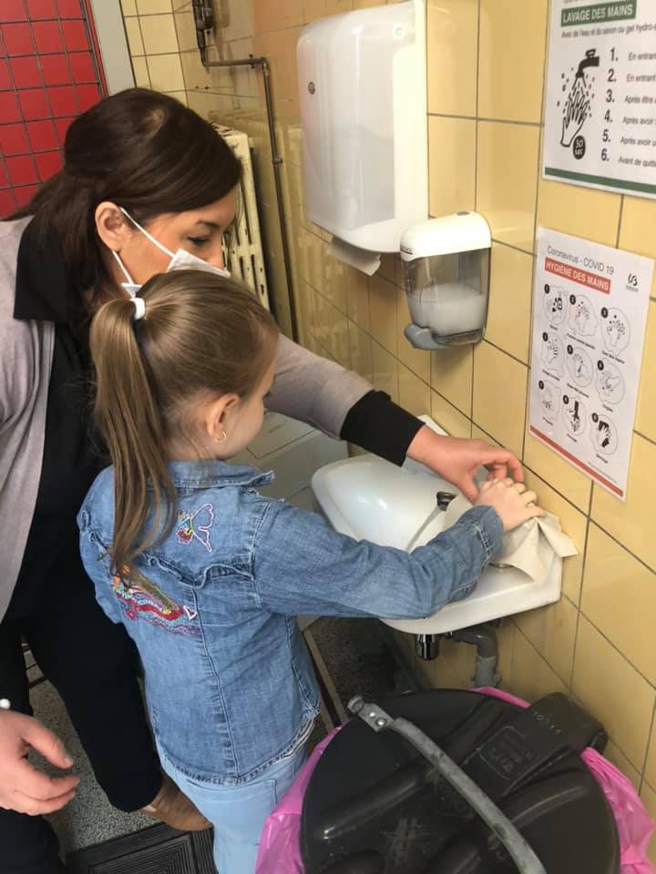 Reprise des P1 : bons gestes et lavage des mains