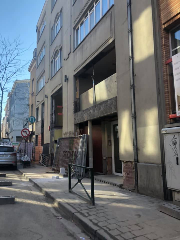 Chantier de la cour des maternelles