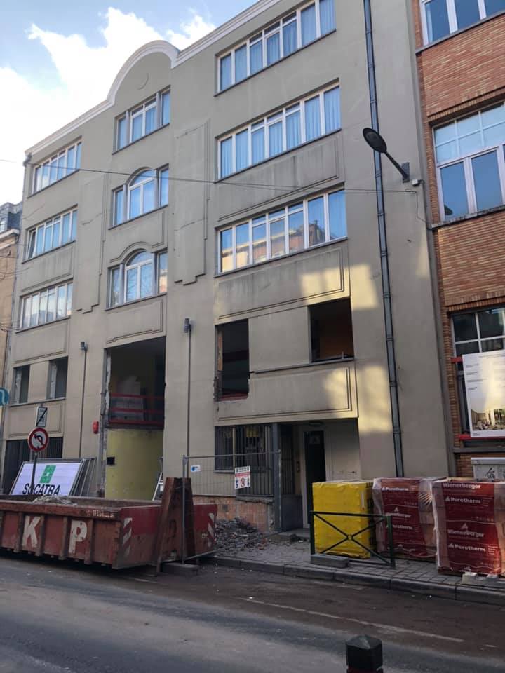 Chantier de la cour des maternelles