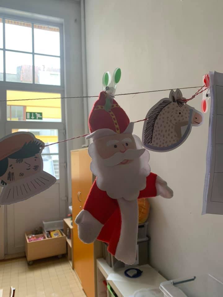 Saint Nicolas se prépare en M1