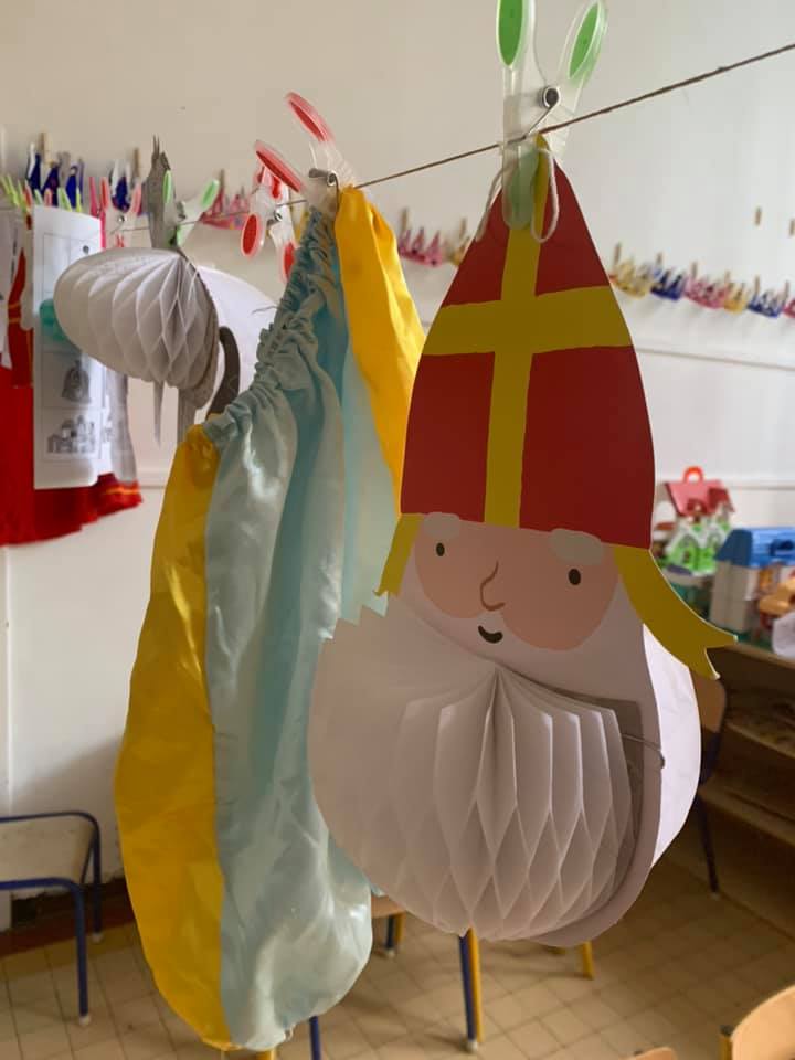 Saint Nicolas se prépare en M1