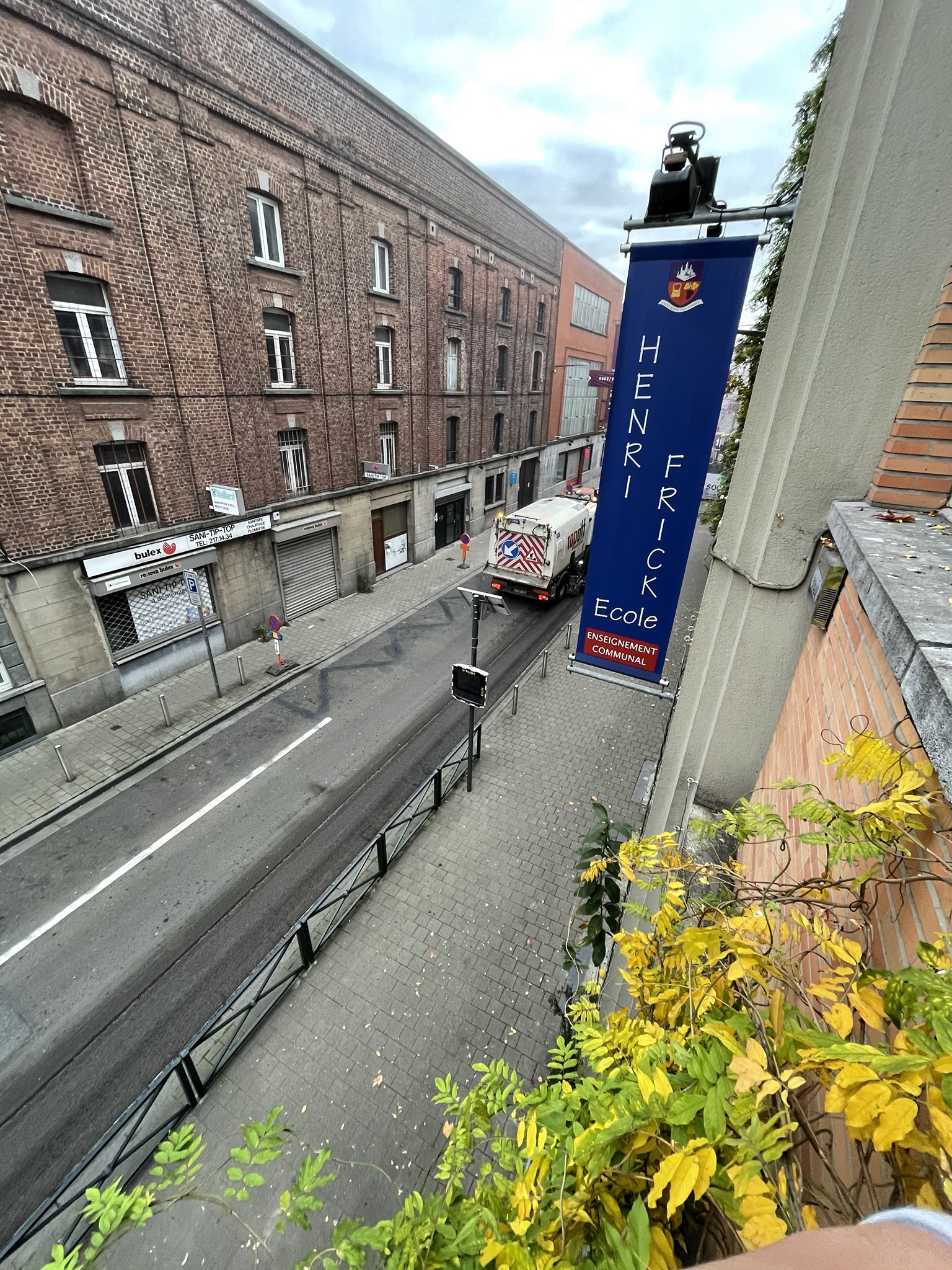 Travaux de voirie devant l’école