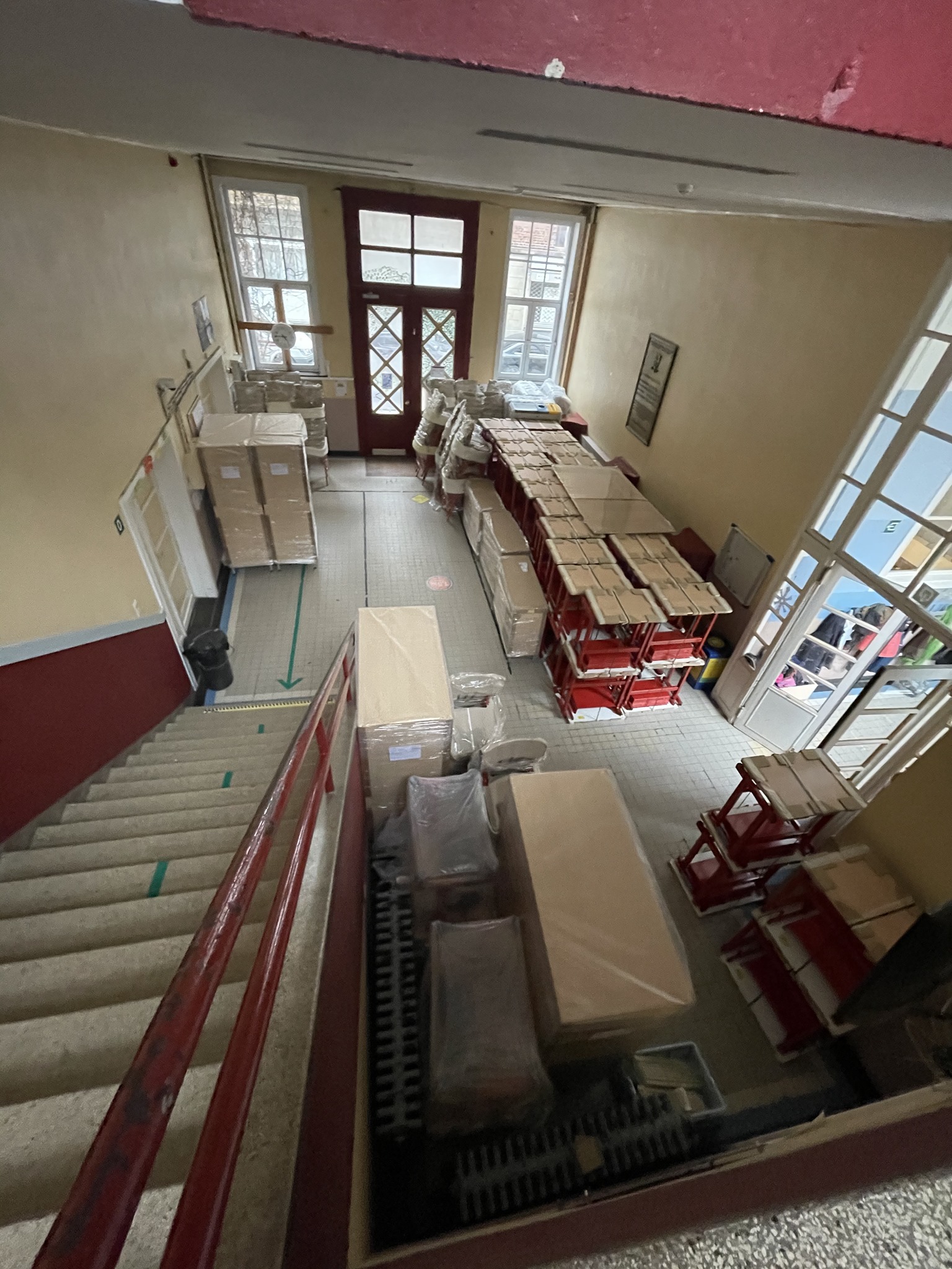 Déménagement des classes de P1, P2 et P3