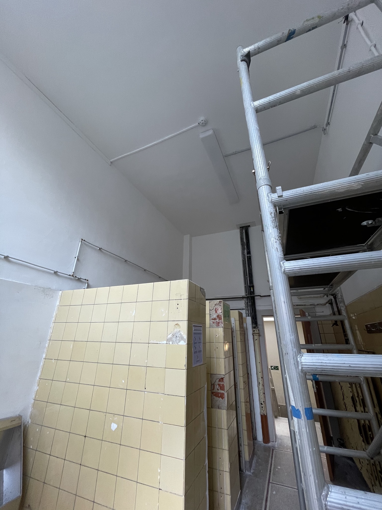 Rénovation des toilettes de la récréation
