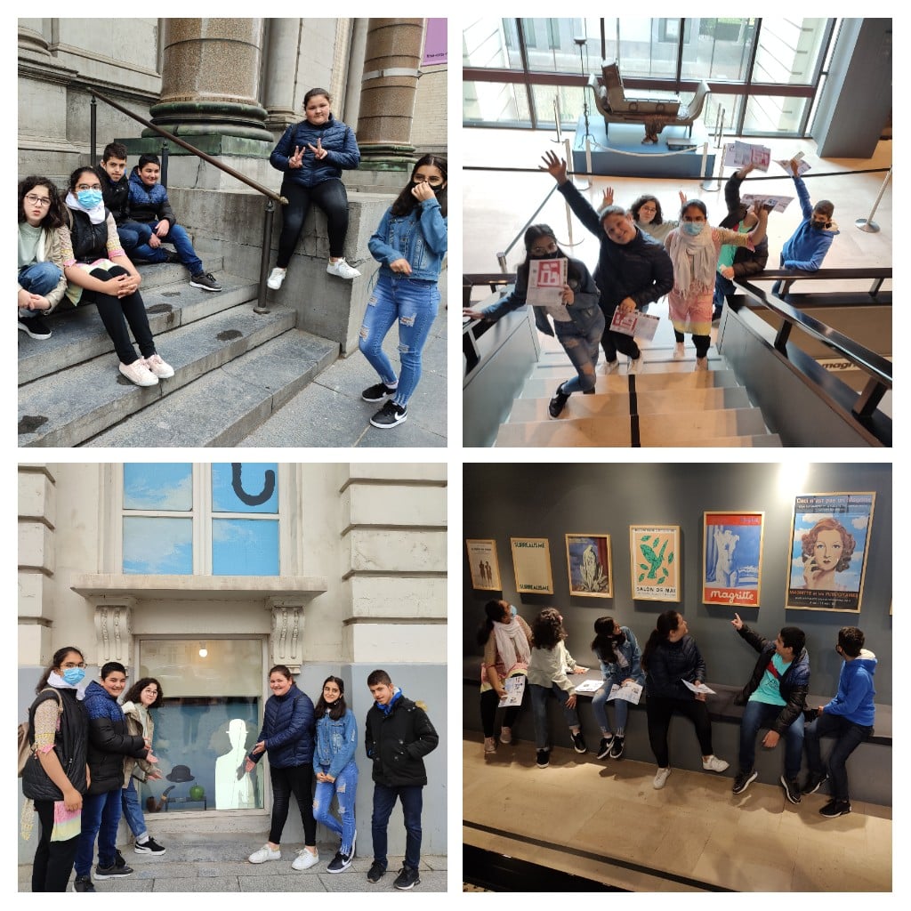 Visite du musée Magritte avec les P5 et P6