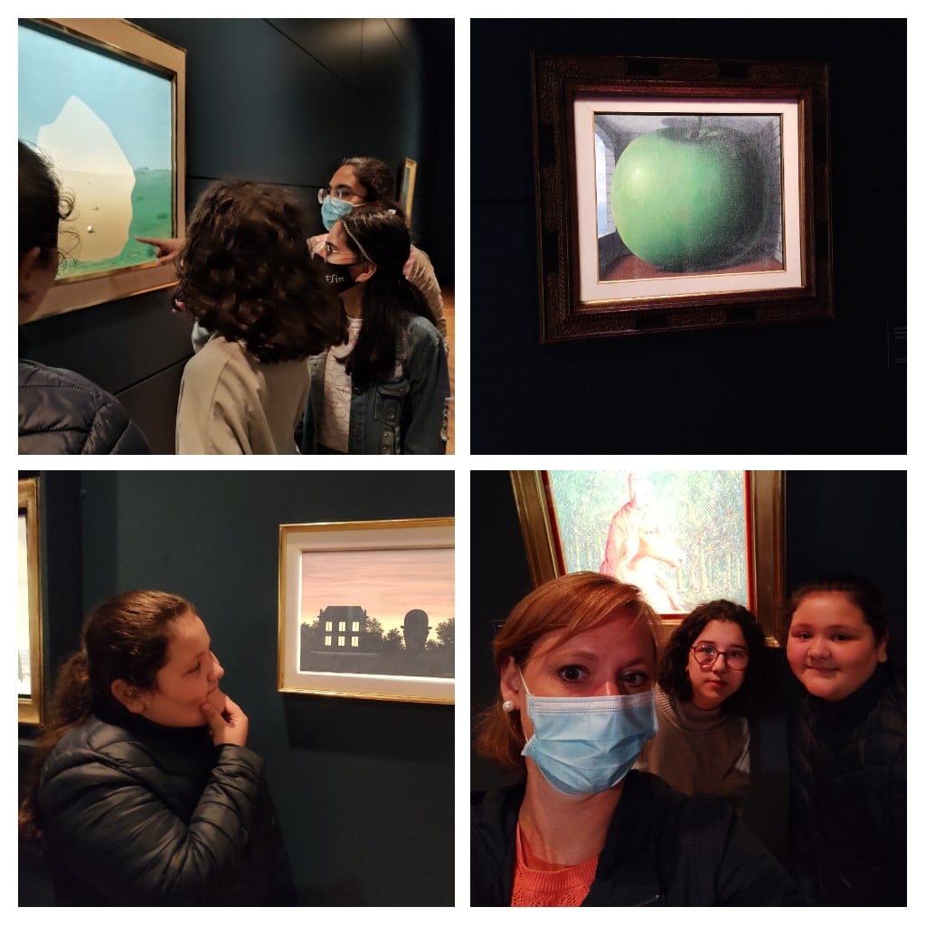 Visite du musée Magritte avec les P5 et P6