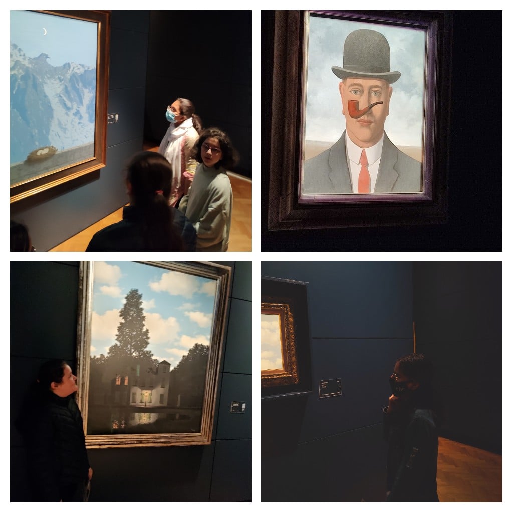 Visite du musée Magritte avec les P5 et P6