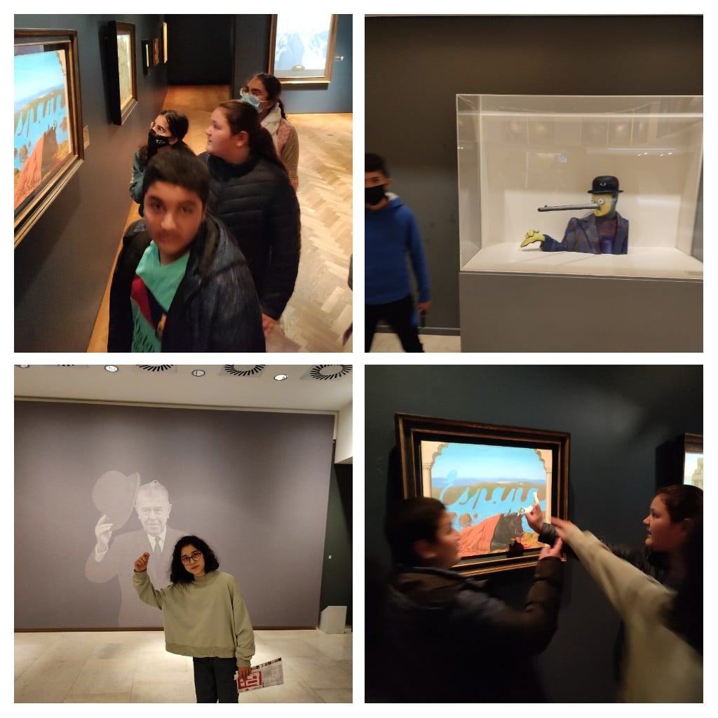 Visite du musée Magritte avec les P5 et P6