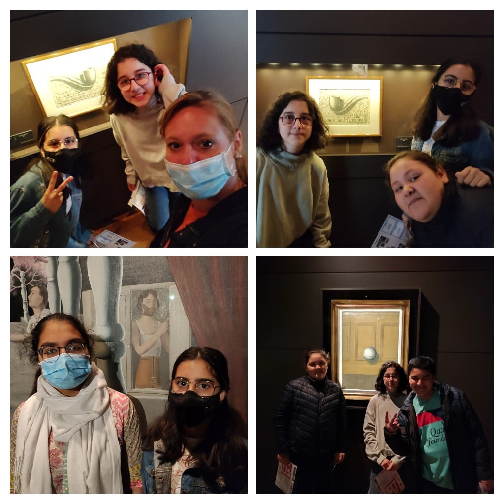 Visite du musée Magritte avec les P5 et P6