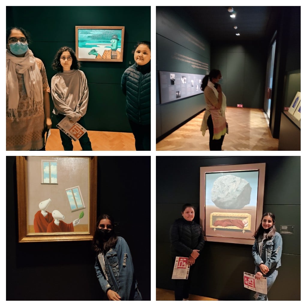 Visite du musée Magritte avec les P5 et P6