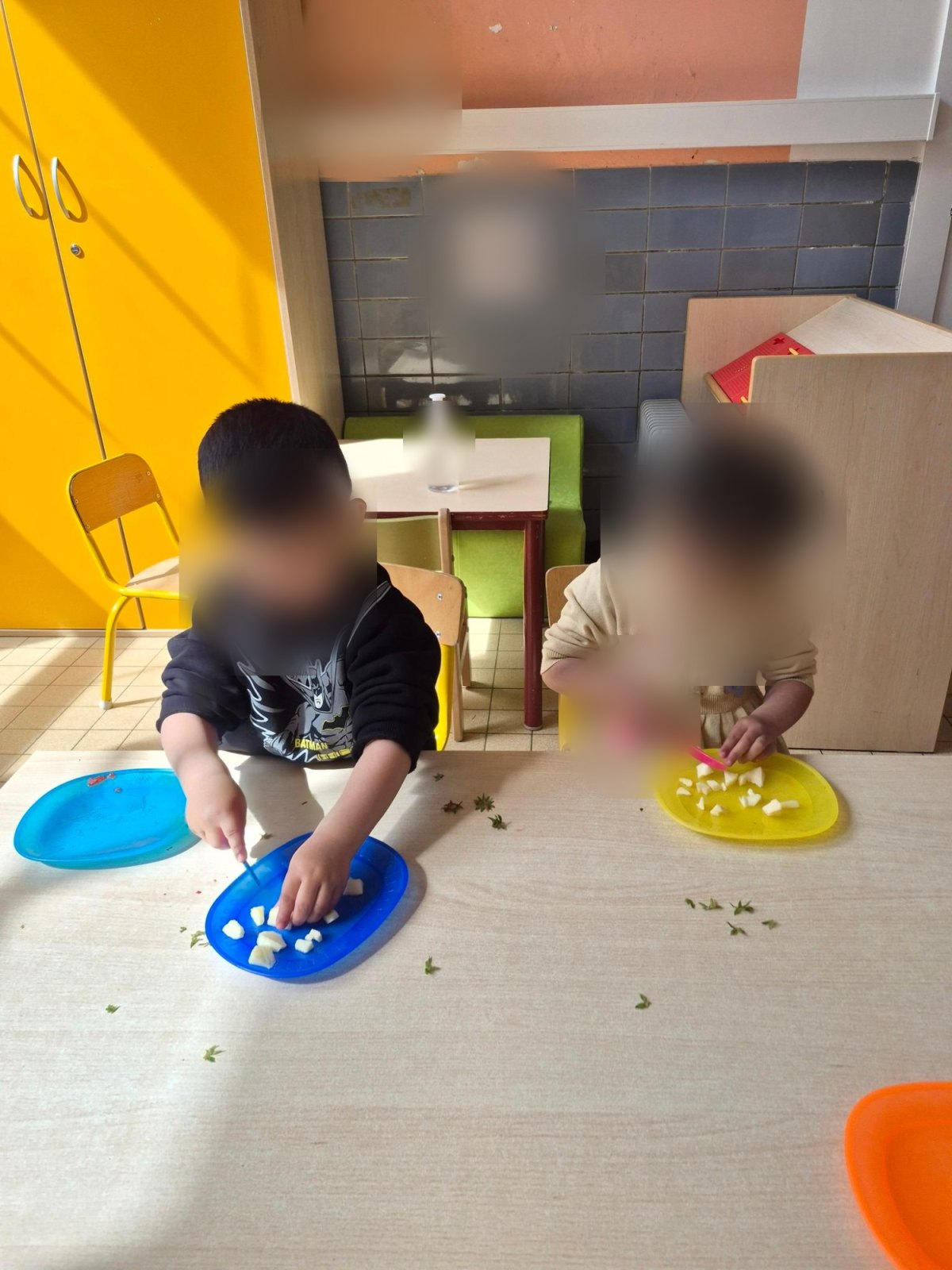 Au marché, puis une salade de fruits (classe M1)