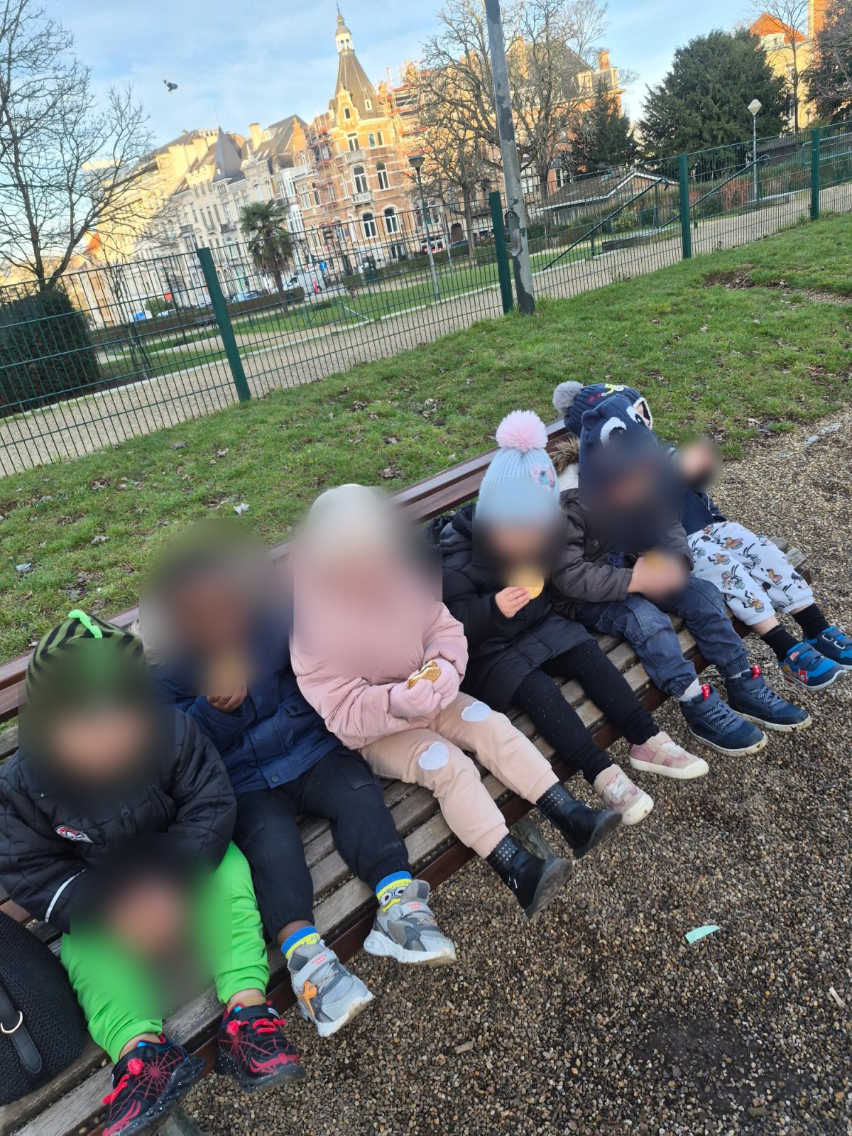 Sortie au parc : la nature en hiver (classe M1A)