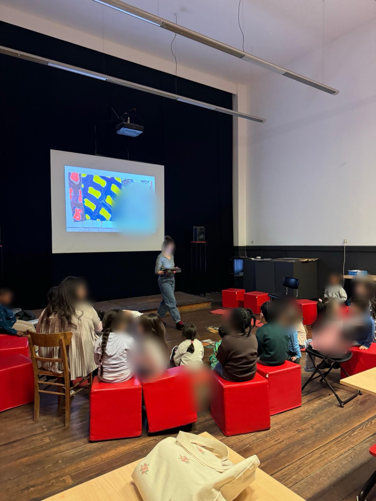 Sortie au musée numérique (classe M2A)