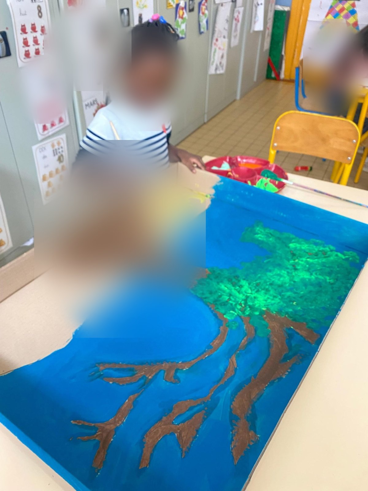 Peindre les quatre saisons en musique (classe M2)