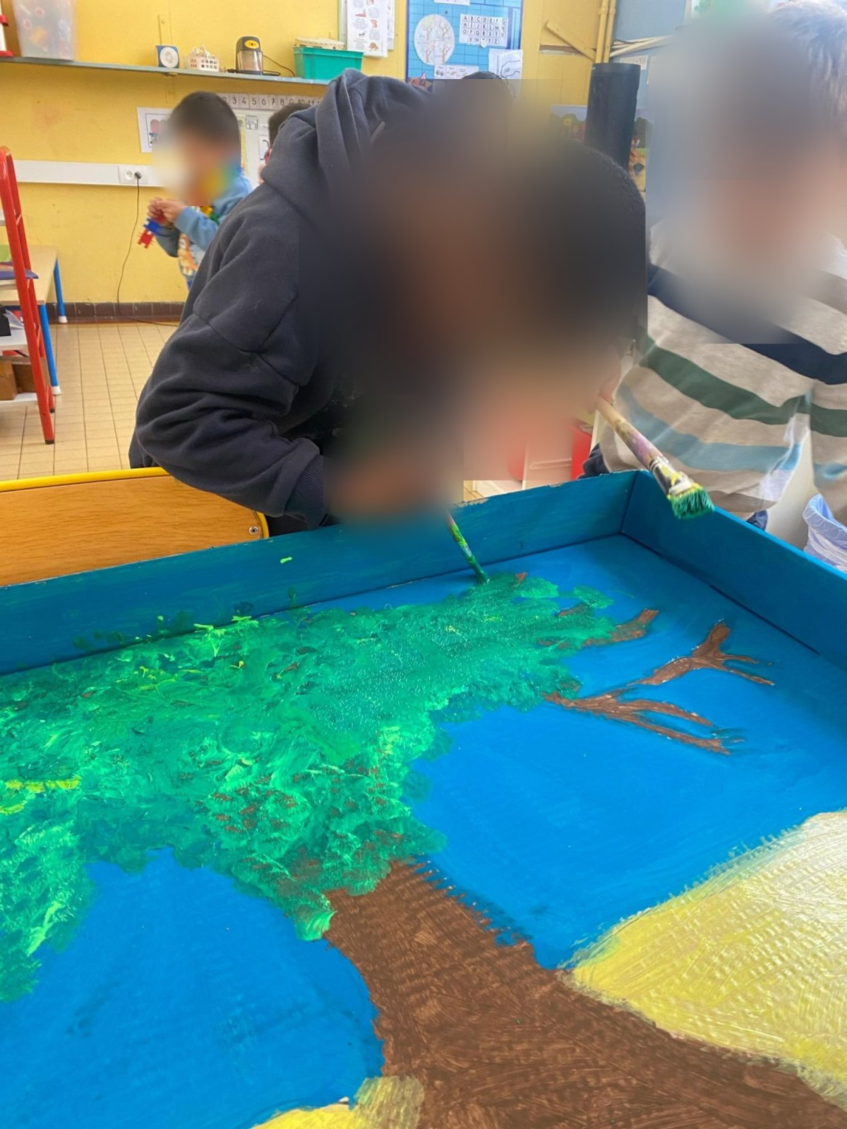 Peindre les quatre saisons en musique (classe M2)