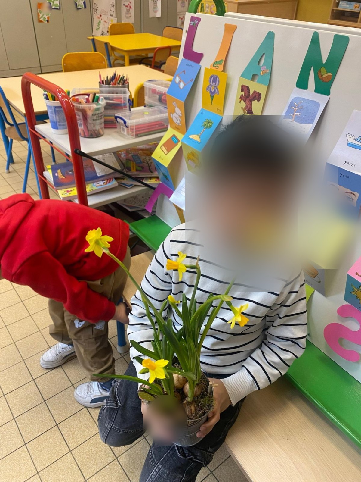 Le printemps est bien arrivé ! (classe M2B)