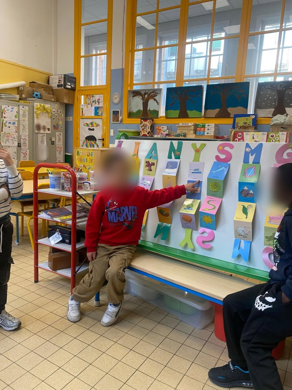 Le printemps est bien arrivé ! (classe M2B)