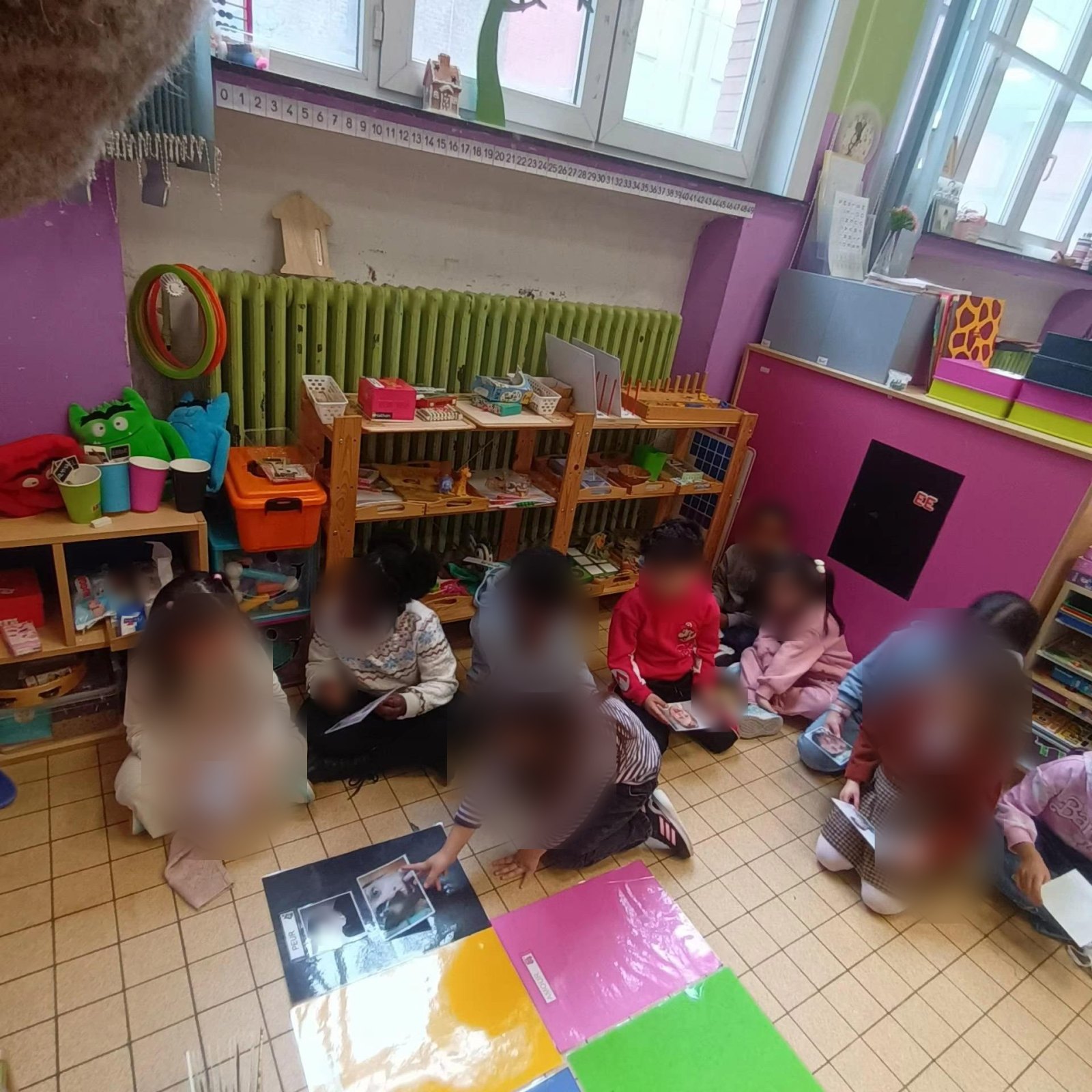 Les émotions en classe (classe M3A)