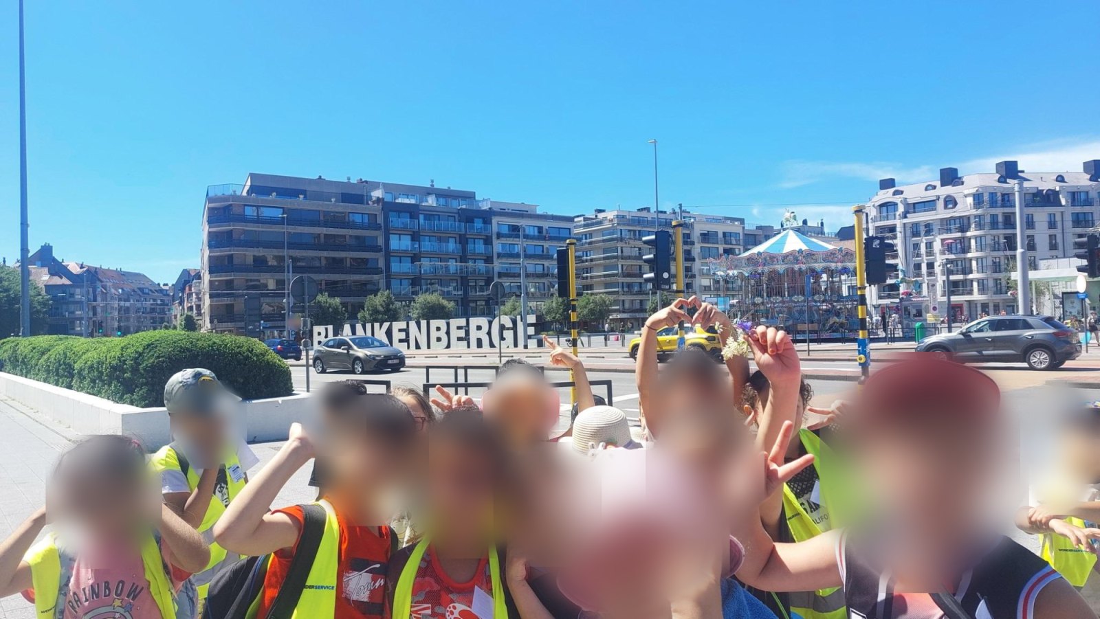 Sortie à Blankenberge : la plage (classe P1A)