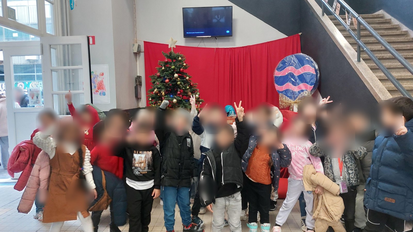 Saint Nicolas à l'école (classe P1A)