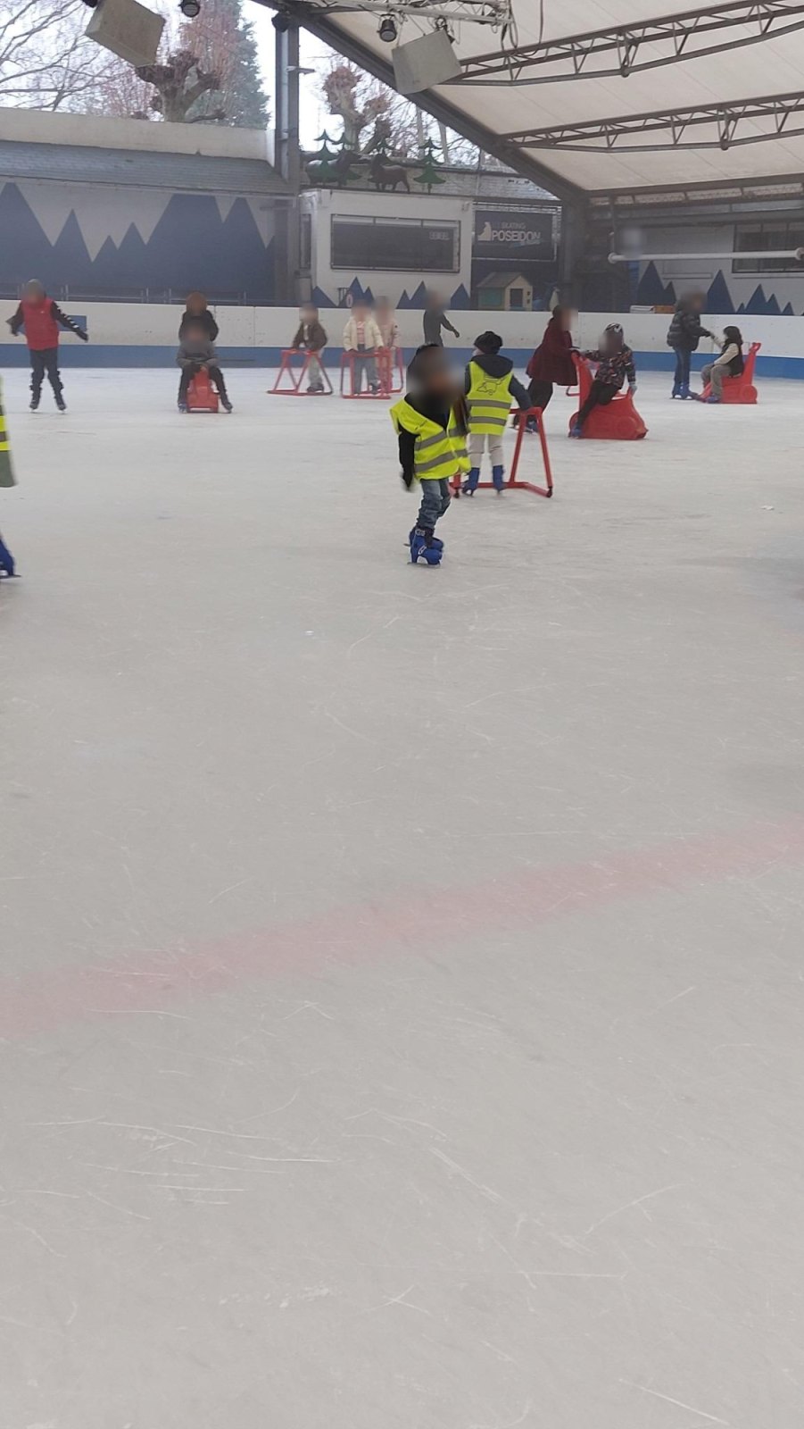 Sortie à la patinoire (classe P1B)
