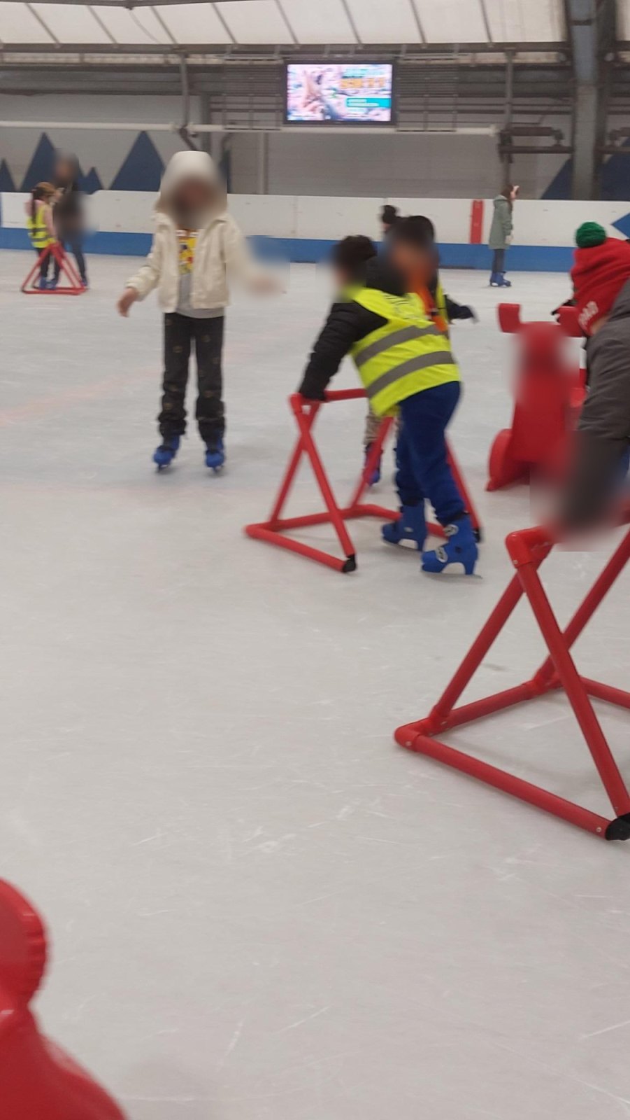 Sortie à la patinoire (classe P1B)