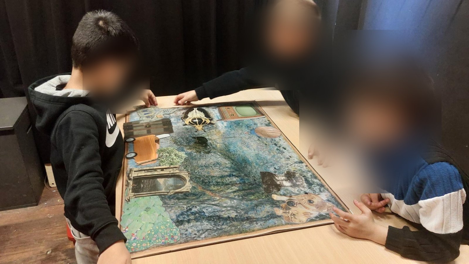 À la Micro Folie : un musée numérique (classe P1B)