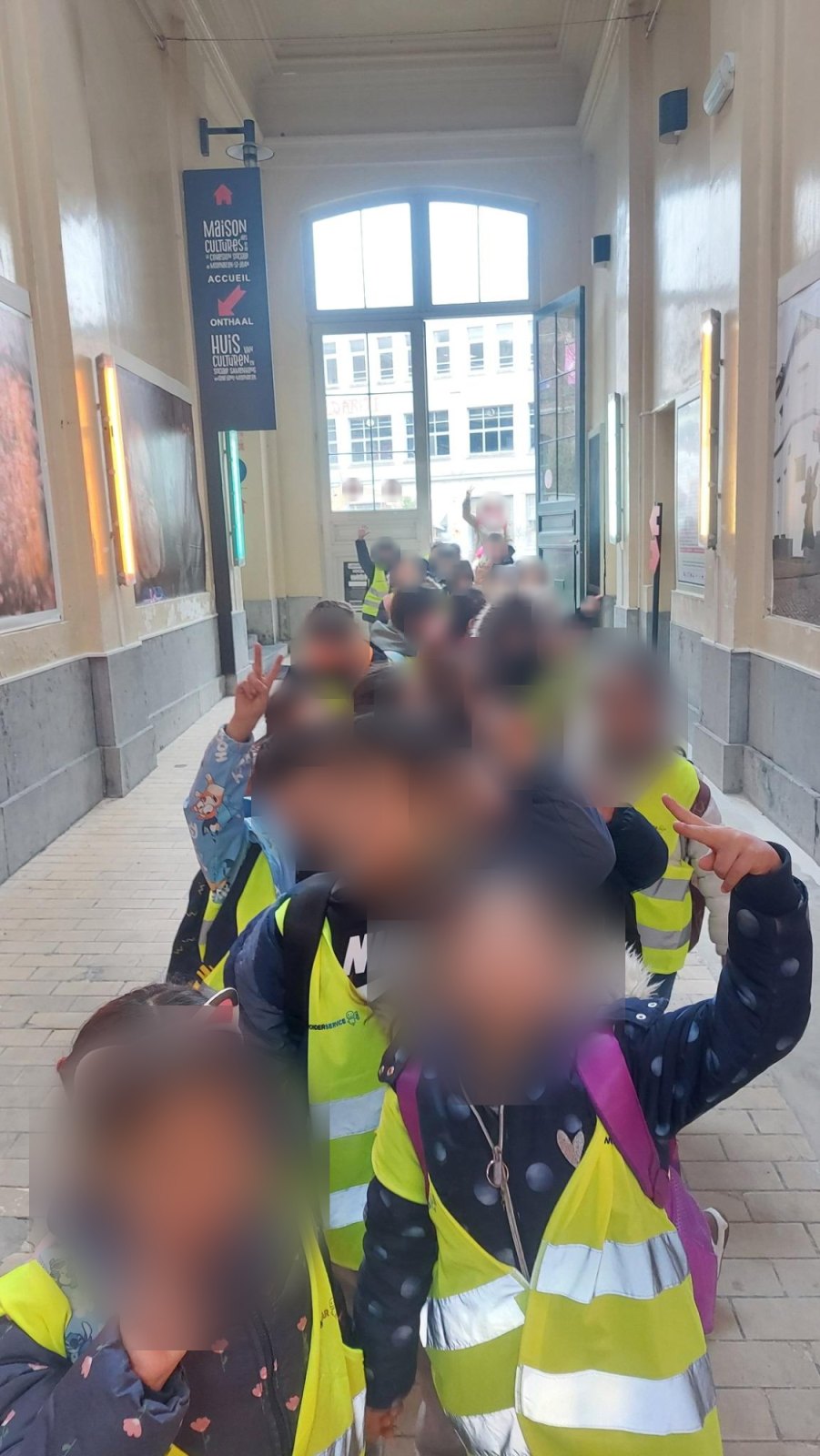À la Micro Folie : un musée numérique (classe P1B)