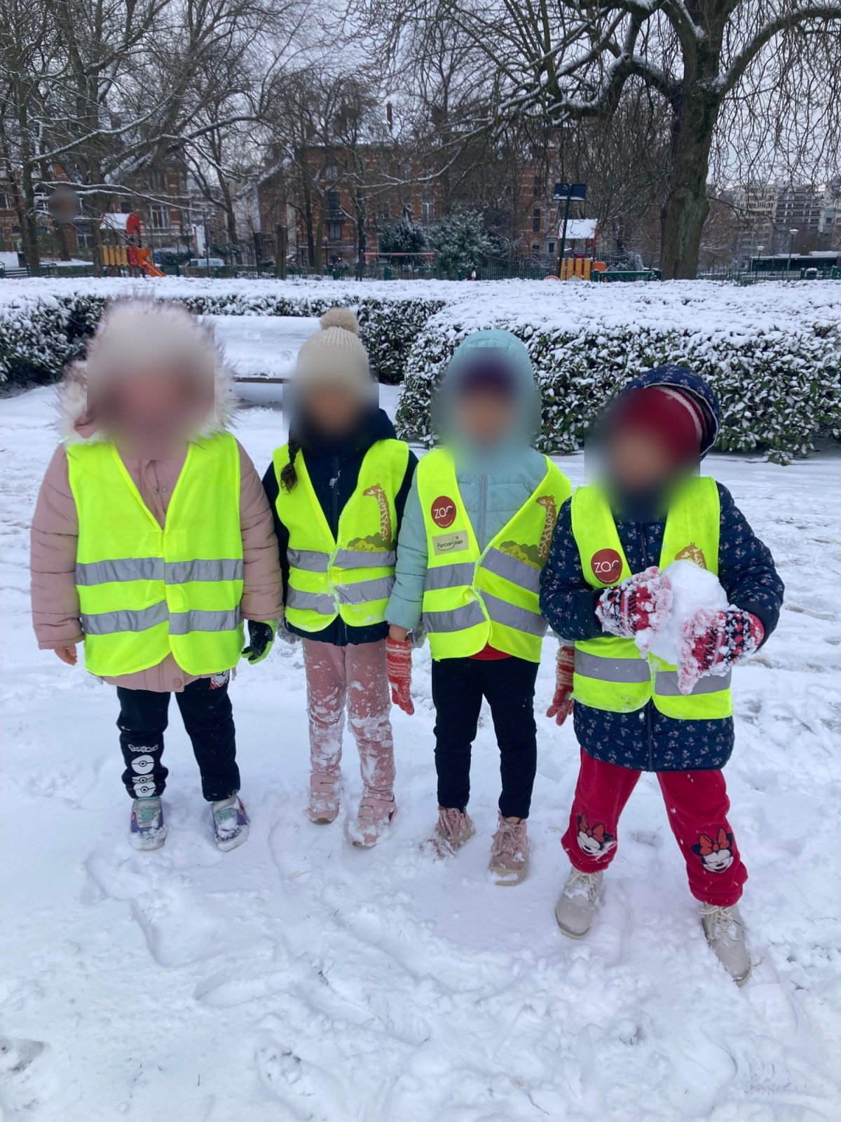 Les états de l'eau, et un moment dans la neige (classe P2A)