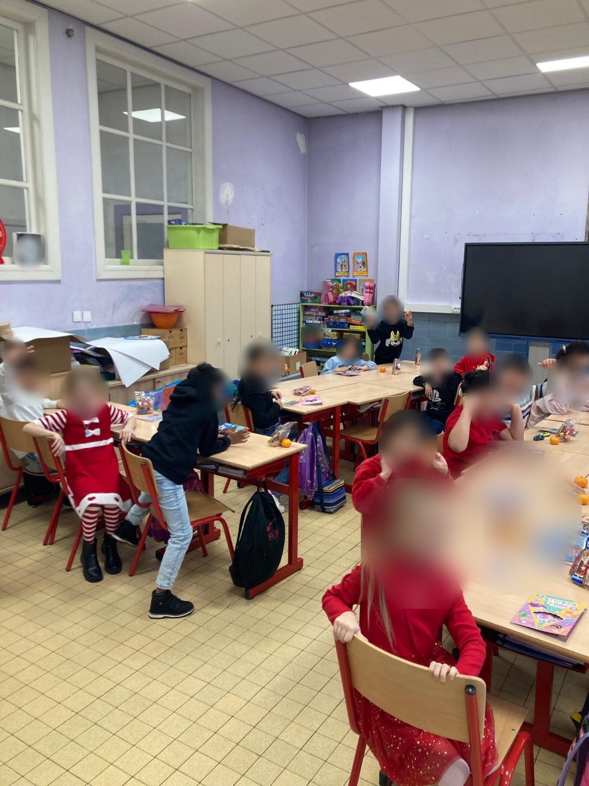Saint Nicolas est passé ! (classe P2A)