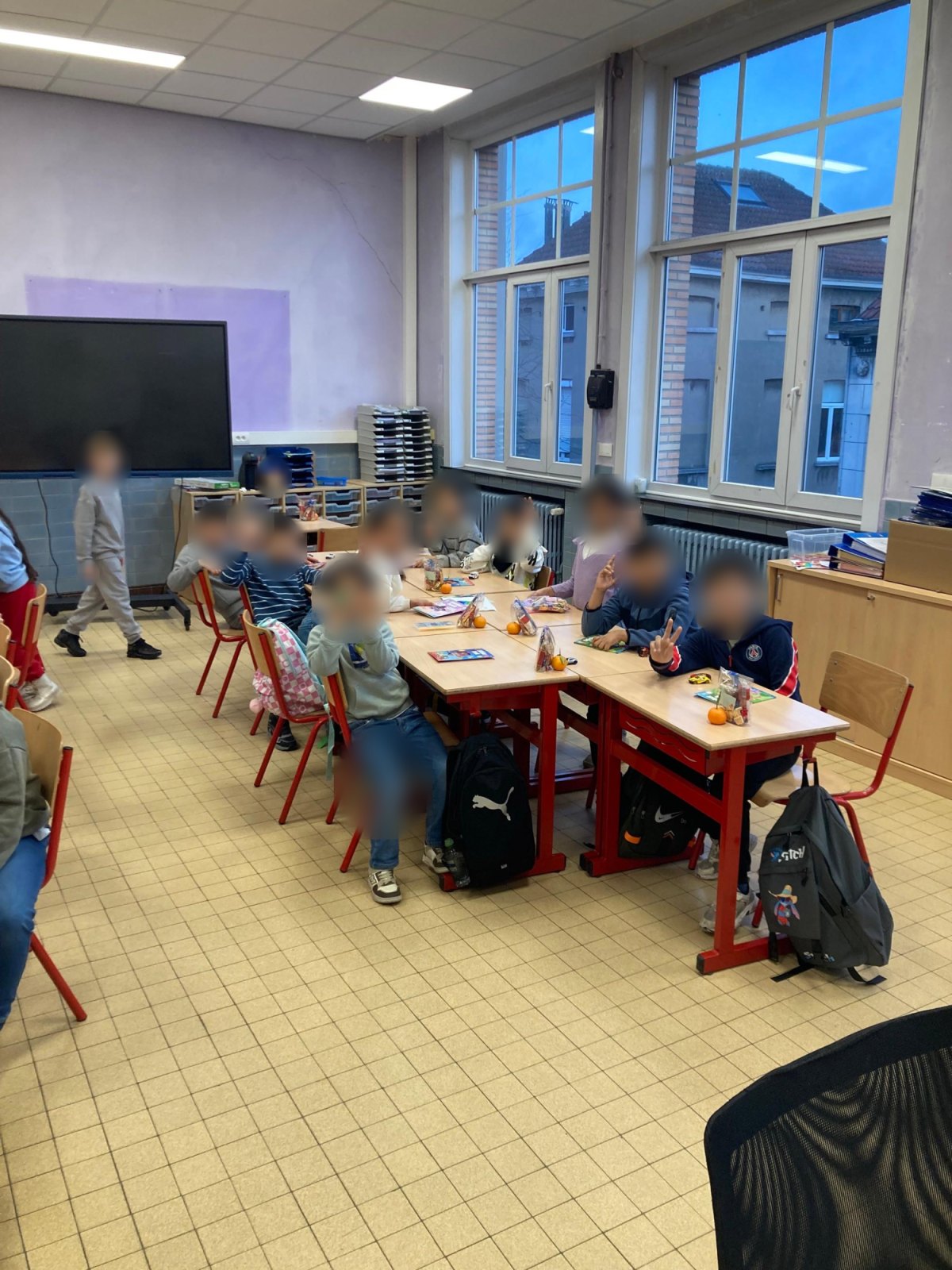 Saint Nicolas est passé ! (classe P2A)