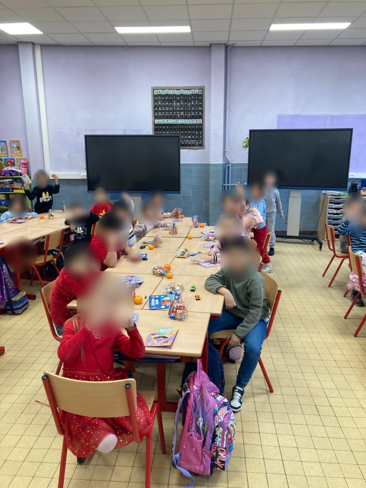 Saint Nicolas est passé ! (classe P2A)