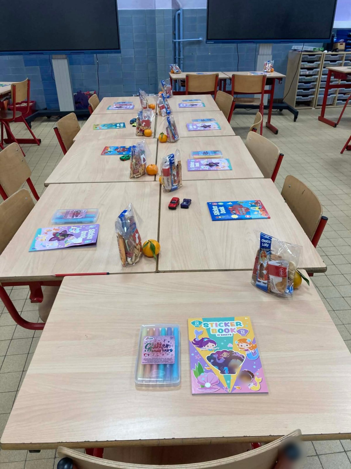 Saint Nicolas est passé ! (classe P2A)