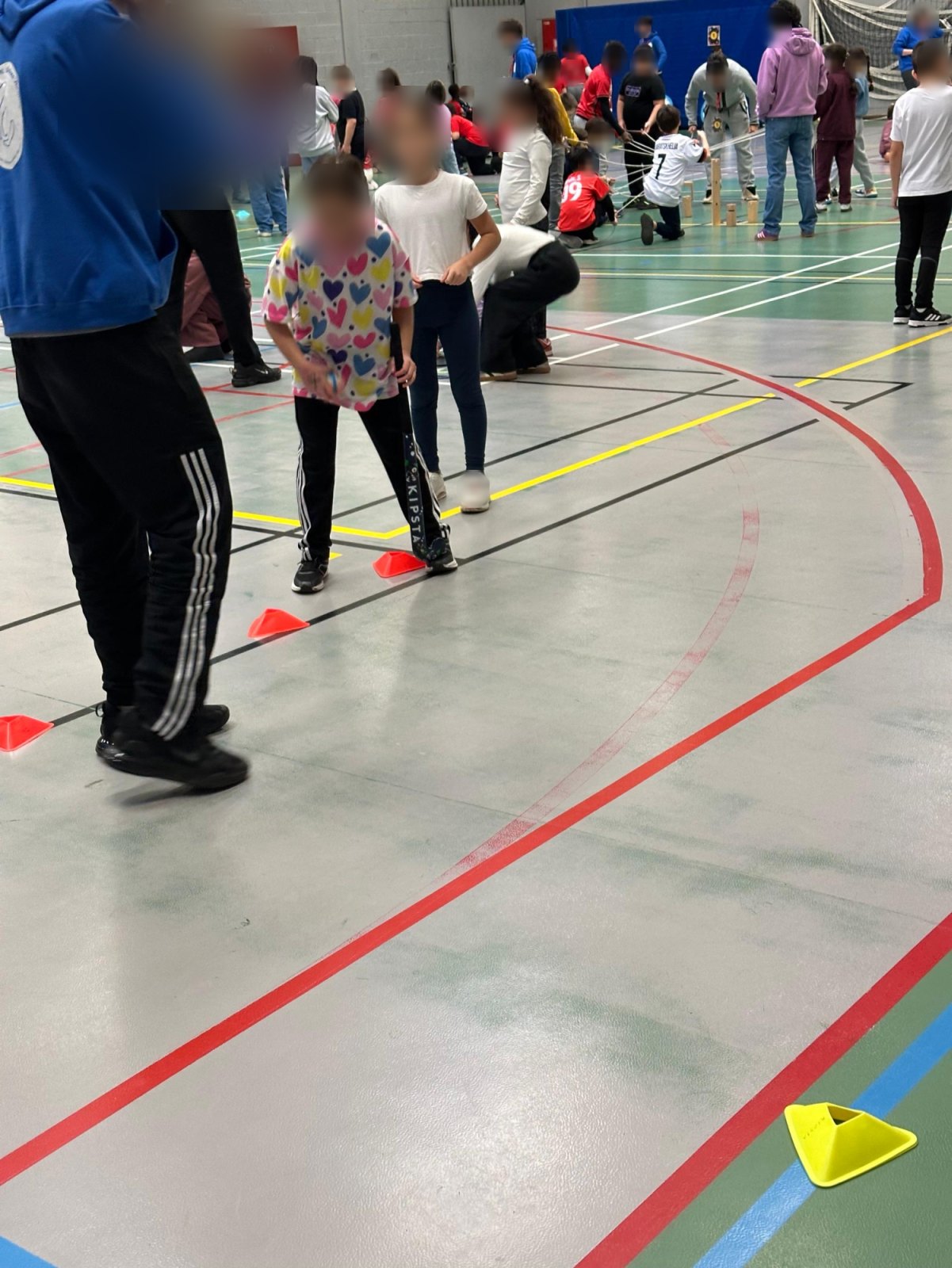 Une journée sportive placée sous le signe de l'amusement (classe P3A)
