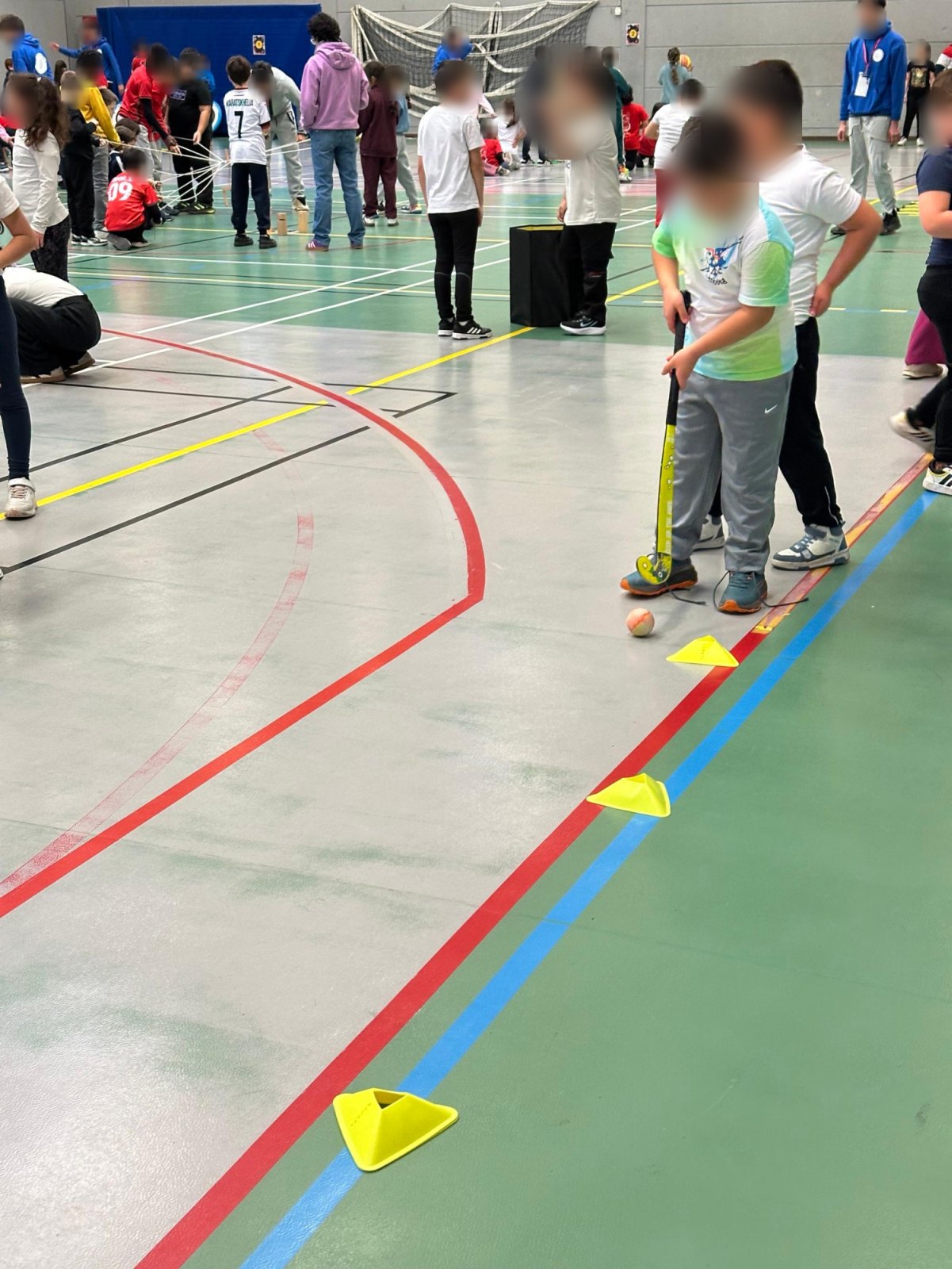 Une journée sportive placée sous le signe de l'amusement (classe P3A)