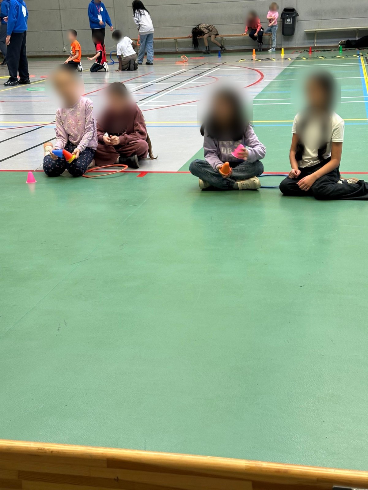 Une journée sportive placée sous le signe de l'amusement (classe P3A)