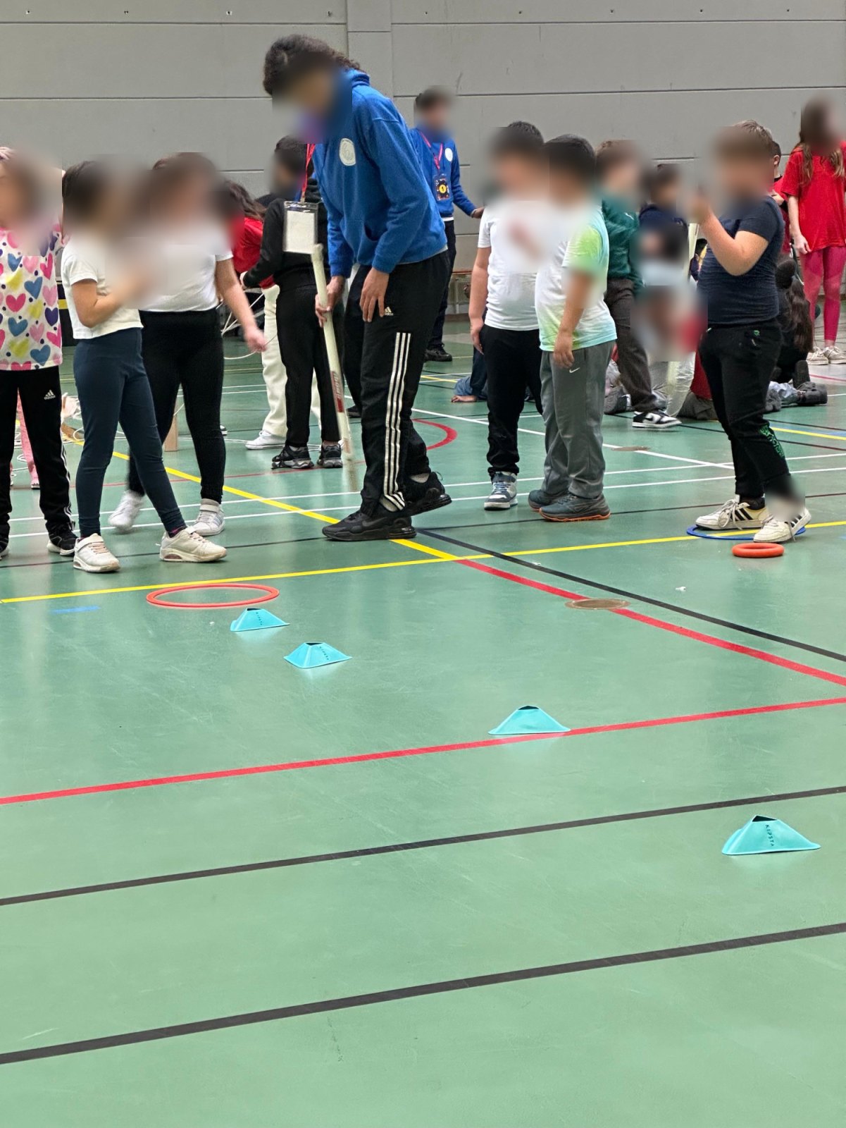 Une journée sportive placée sous le signe de l'amusement (classe P3A)