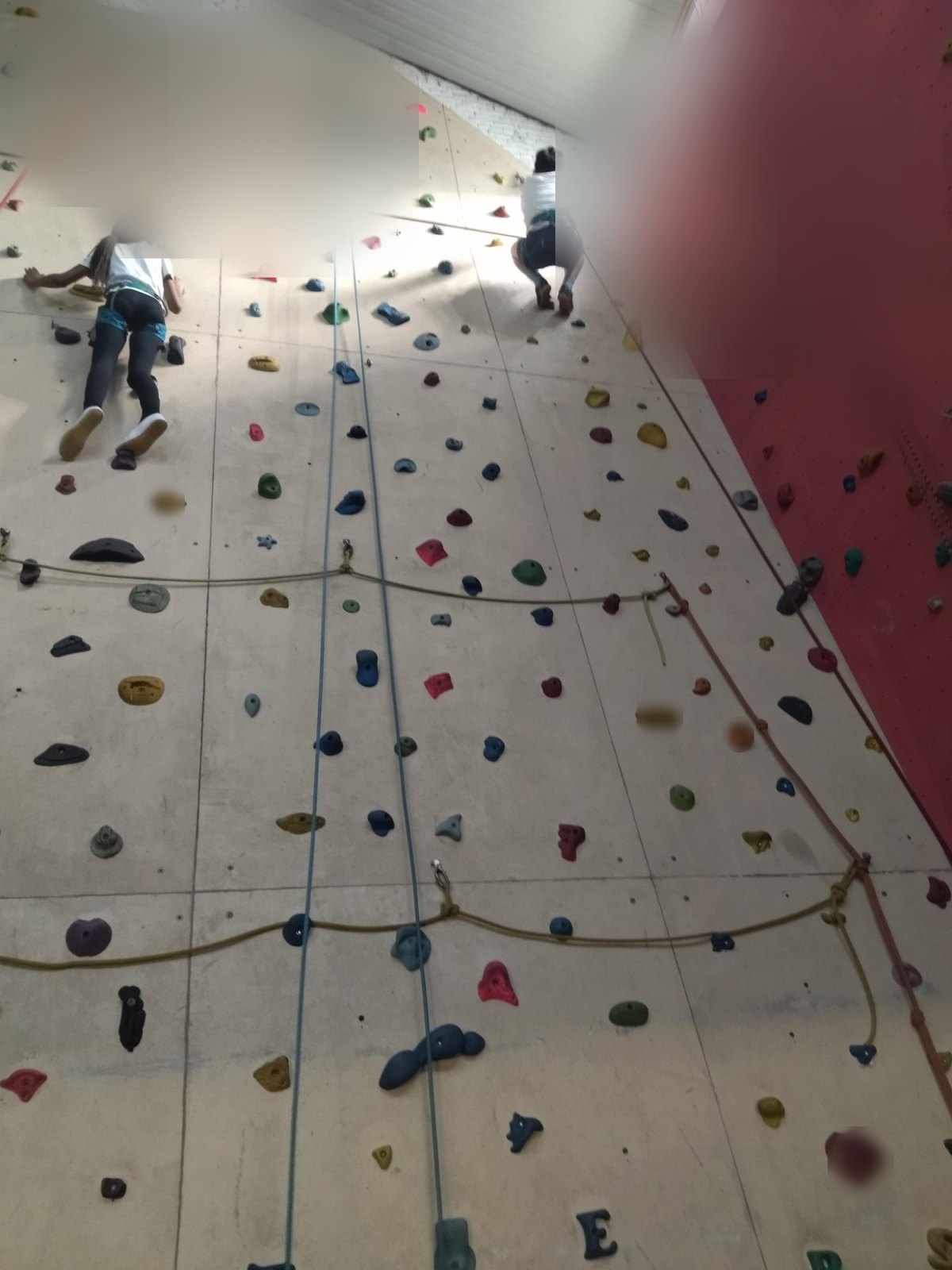 Deuxième cours d'escalade (classe P5A)