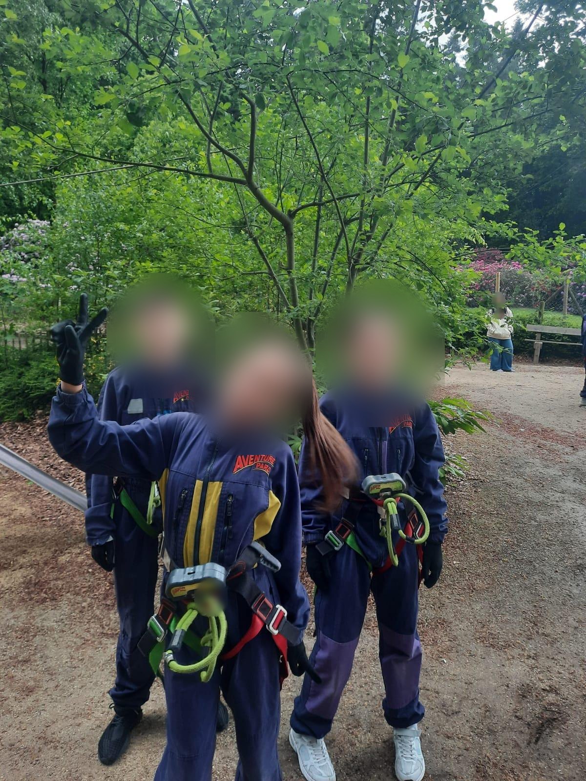 Journée accrobranche (classe P5A)