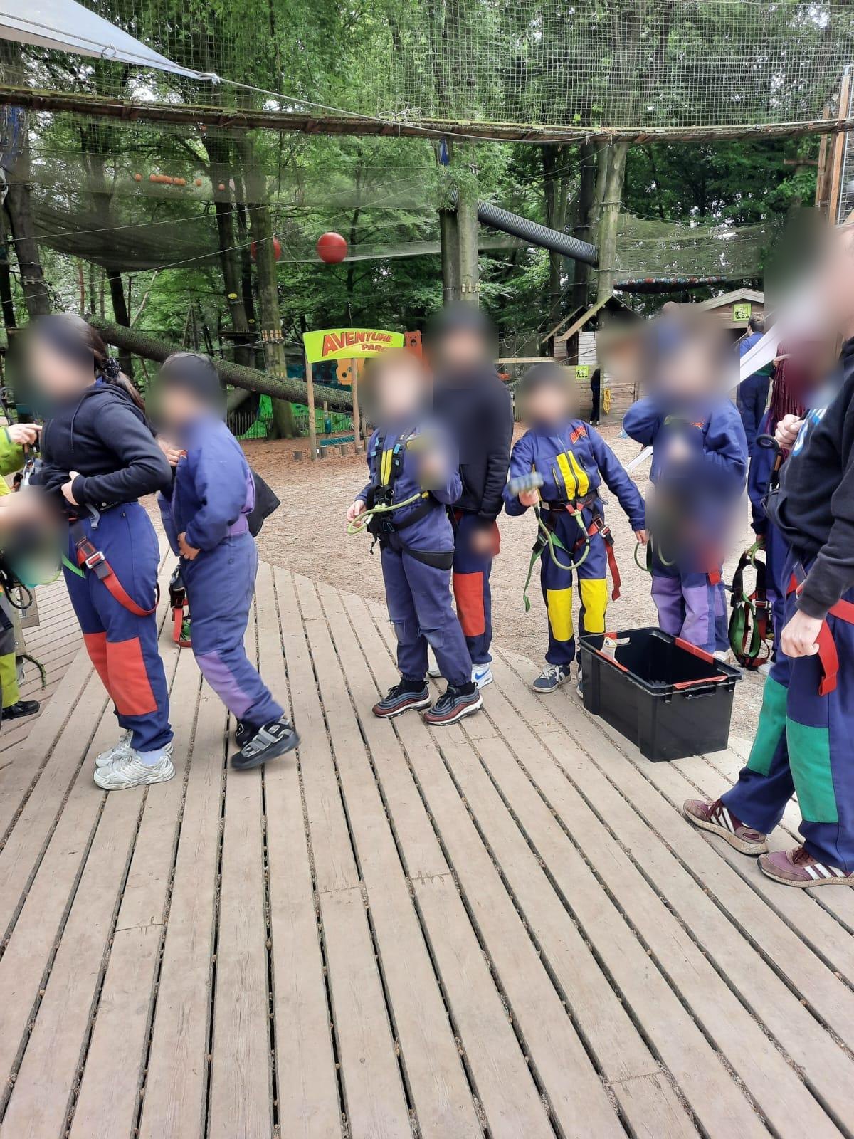 Journée accrobranche (classe P5A)