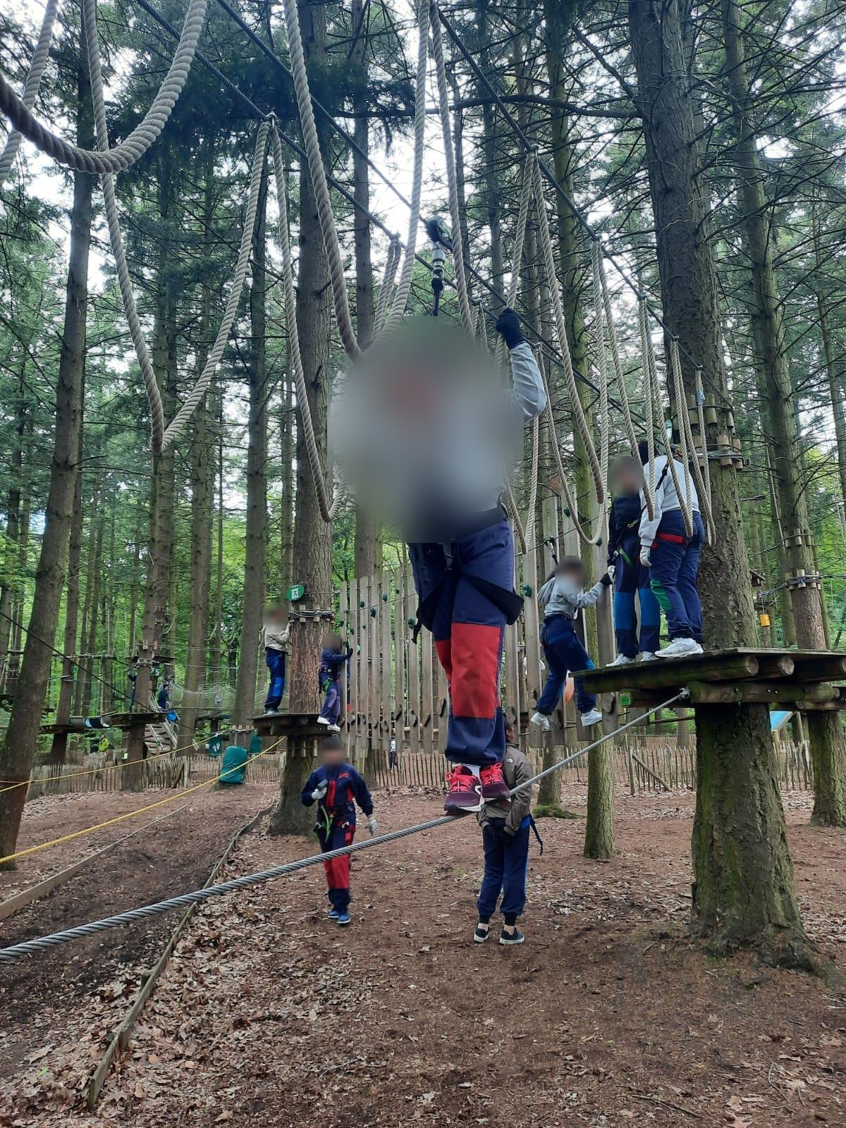 Journée accrobranche (classe P5A)